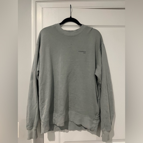 Stampd Teal Crewneck Sweater Classic Design